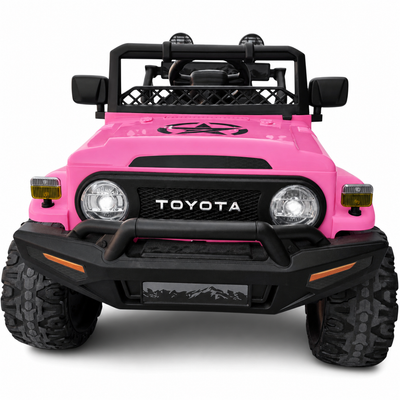 Coche Eléctrico para Niños TOYOTA FJ CRUISER 12v 4X4 Camel c/ RUEDAS DE GOMA & ASIENTO DE PIEL