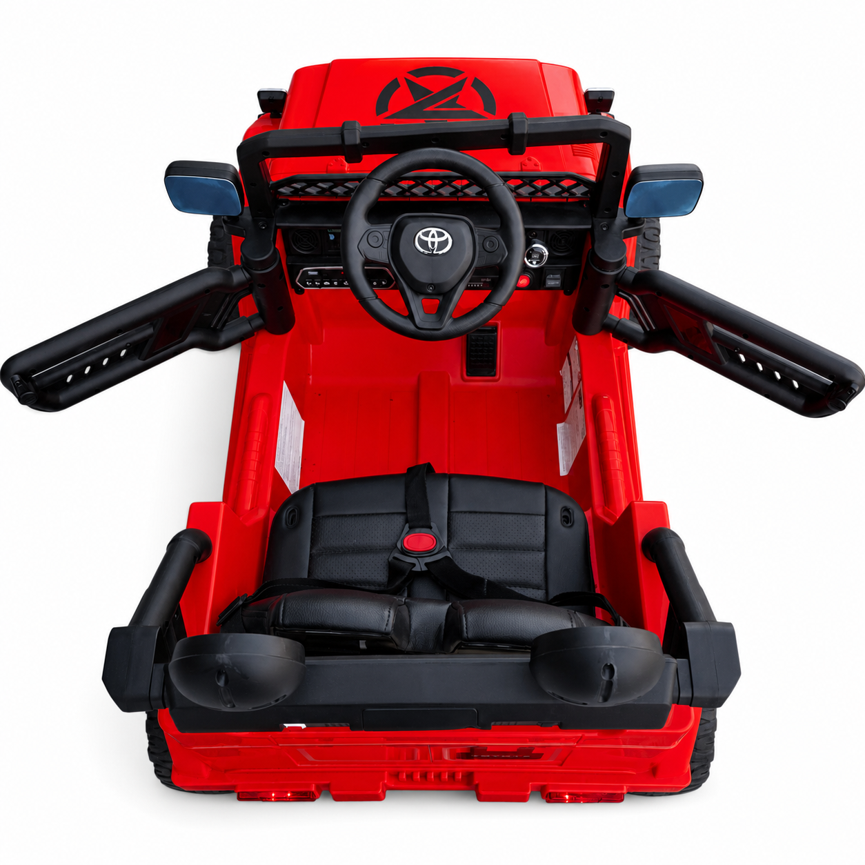 Coche Eléctrico para Niños TOYOTA FJ CRUISER 12v 4X4 Camel c/ RUEDAS DE GOMA & ASIENTO DE PIEL