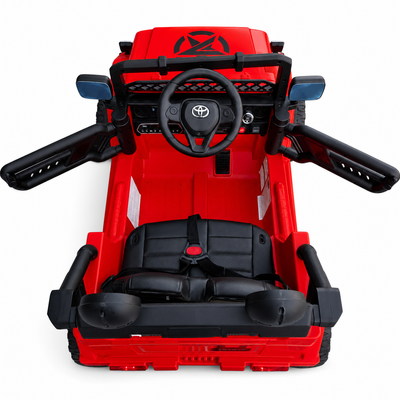 Coche Eléctrico para Niños TOYOTA FJ CRUISER 12v 4X4 Camel c/ RUEDAS DE GOMA & ASIENTO DE PIEL