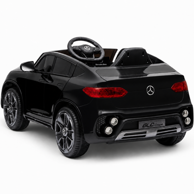 Coche Eléctrico para Niños MERCEDES GLC coupé BATERÍA DE LITIO 12v 4x4 Negro c/ RUEDAS DE GOMA & ASIENTO DE PIEL