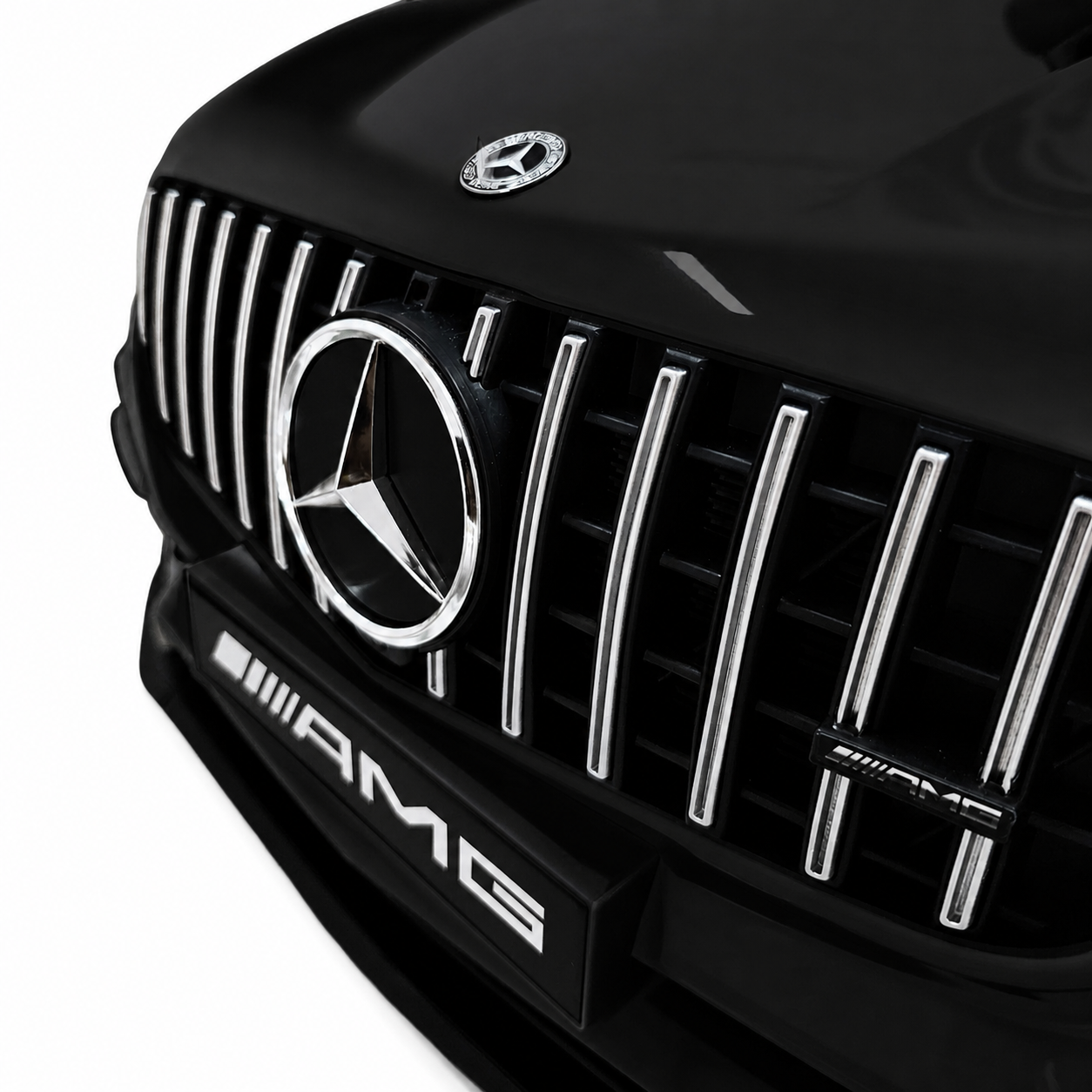 Coche Eléctrico para Niño MERCEDES GLC63S 4x4 12v Negro c/ RUEDAS DE GOMA & ASIENTO DE PIEL