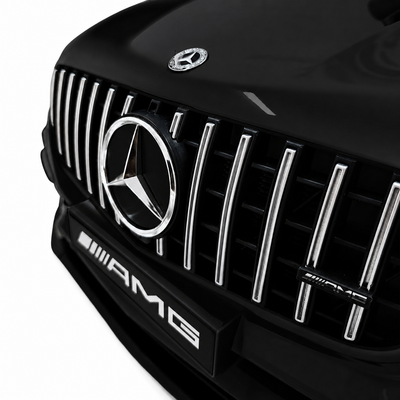 Coche Eléctrico para Niño MERCEDES GLC63S 4x4 12v Negro c/ RUEDAS DE GOMA & ASIENTO DE PIEL