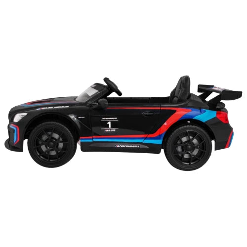 Coche Eléctrico para Niños BMW M6 GT3 12v Negro c/ RUEDAS DE GOMA & ASIENTO DE PIEL