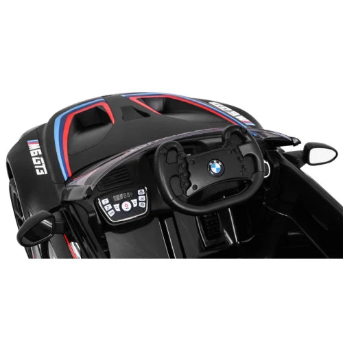 Coche Eléctrico para Niños BMW M6 GT3 12v Negro c/ RUEDAS DE GOMA & ASIENTO DE PIEL