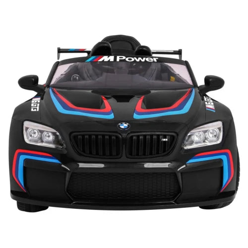 Coche Eléctrico para Niños BMW M6 GT3 12v Negro c/ RUEDAS DE GOMA & ASIENTO DE PIEL