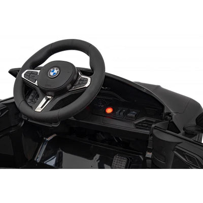 Carro Elétrico para Criança BMW M4 12v Preto BATERIA DE LITIO c/ RODAS DE BORRACHA & ASSENTO EM PELE