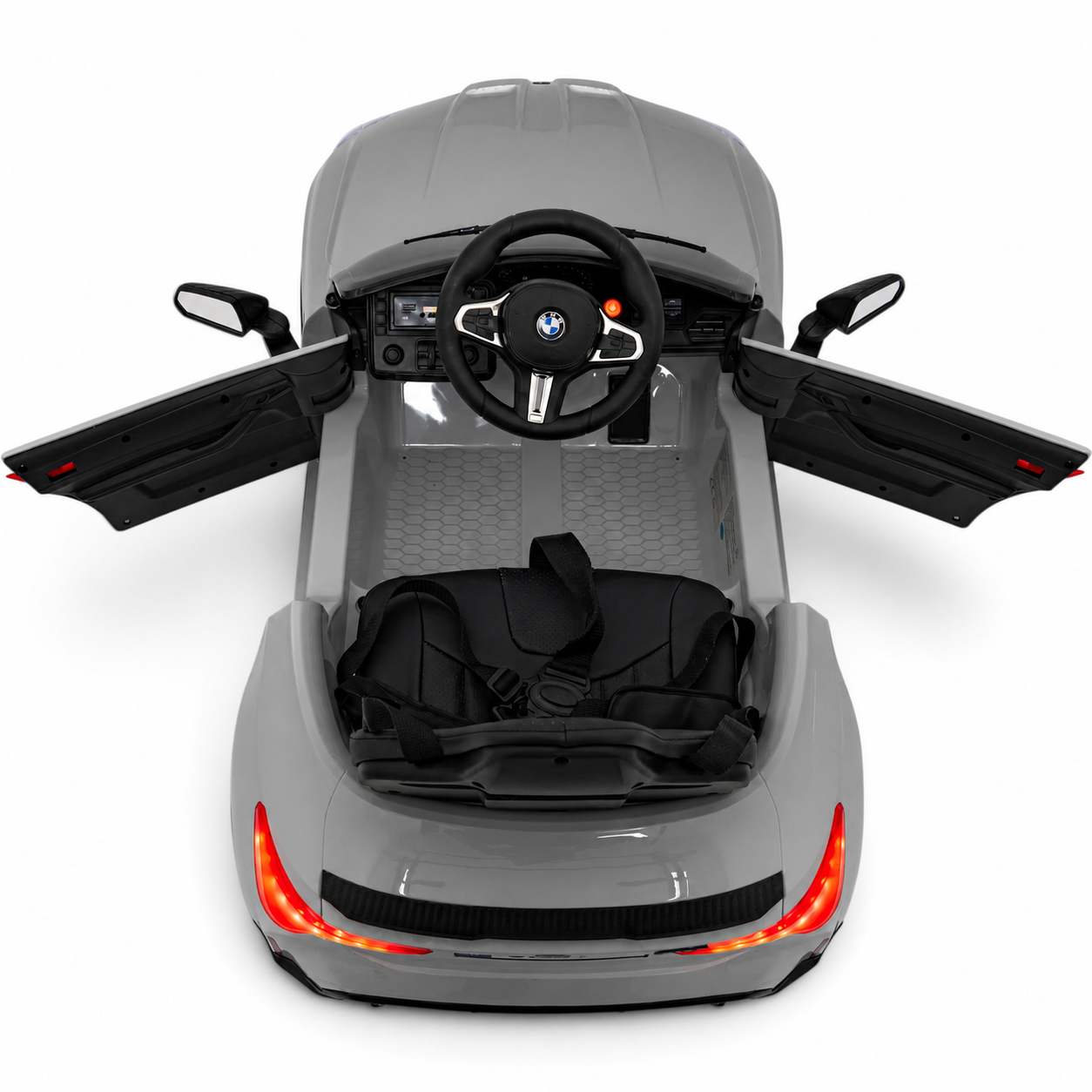 Coche Eléctrico para Niños BMW M4 12v Negro BATERÍA DE LITIO con RUEDAS DE GOMA y ASIENTO DE PIEL