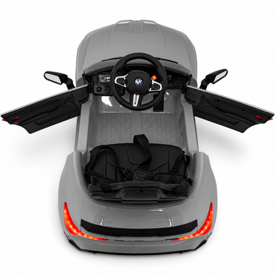 Coche Eléctrico para Niños BMW M4 12v Negro BATERÍA DE LITIO con RUEDAS DE GOMA y ASIENTO DE PIEL