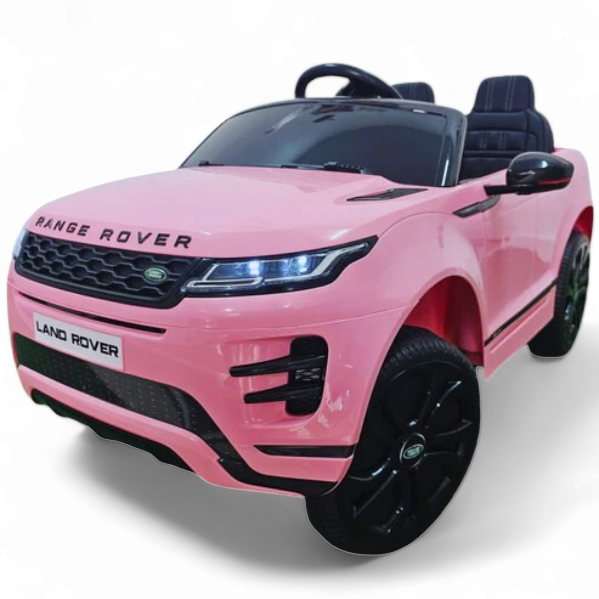 Coche Eléctrico para Niños RANGE ROVER EVOQUE 12v Rosa c/ RUEDAS DE GOMA & ASIENTO DE PIEL