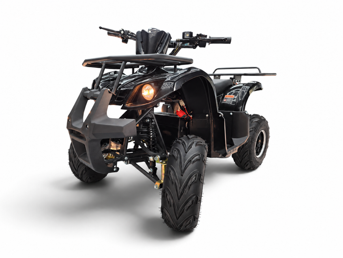 Mota Elétrica para Criança QUAD S-8 FARMER 1000W 48v Preta c/ MARCHA-ATRÁS & TRAVÃO HIDRÁULICO