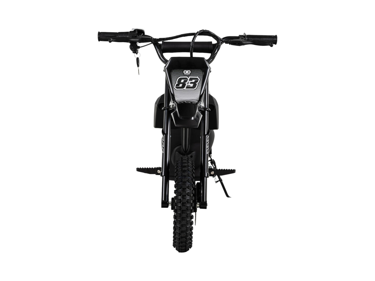 Mota de cross elétrica Raider preta