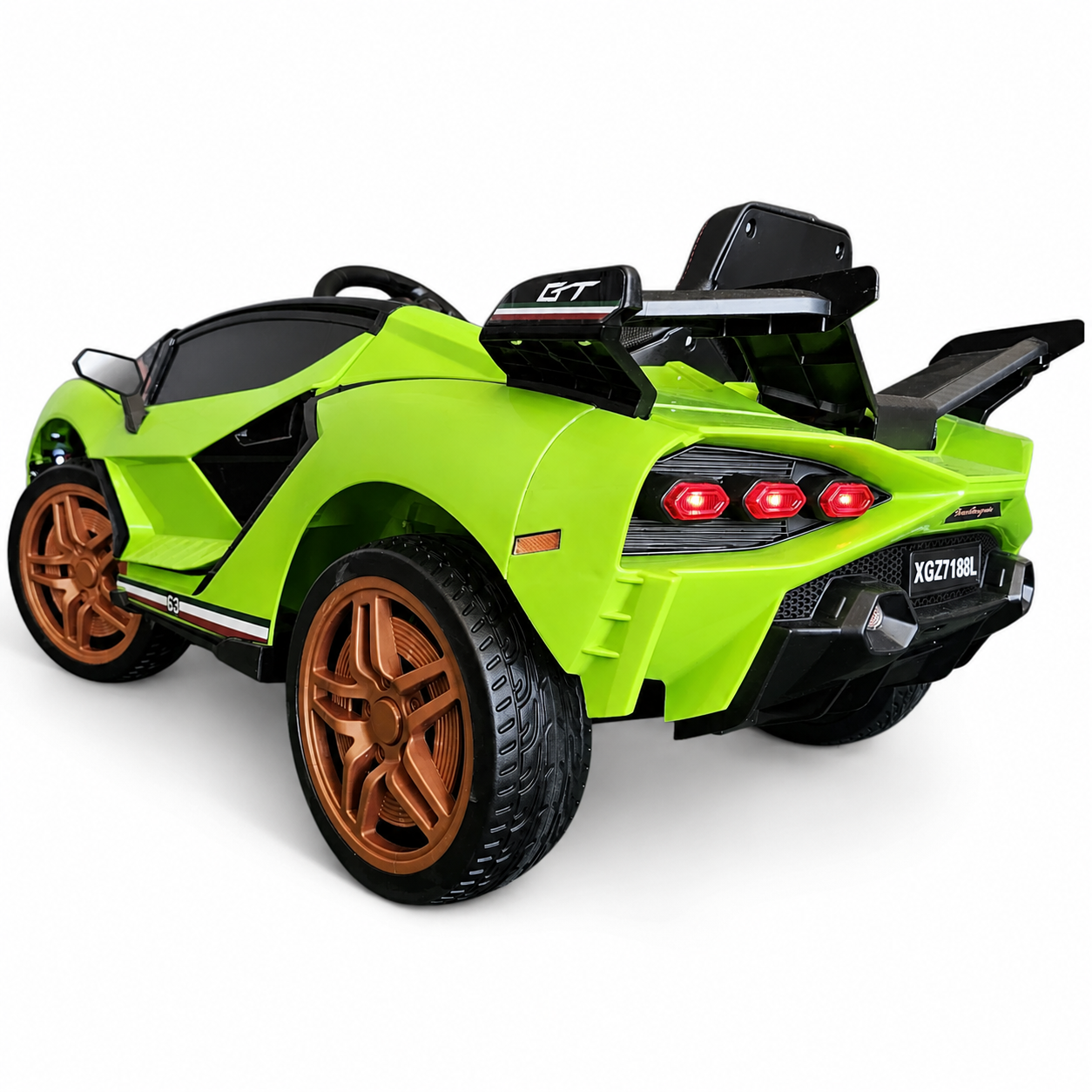 Coche Eléctrico para Niños Sian Style Verde 12v c/ RUEDAS DE GOMA & ASIENTO DE PIEL