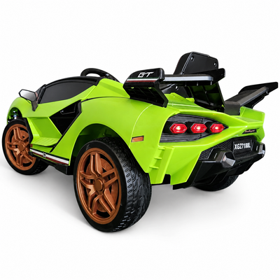 Coche Eléctrico para Niños Sian Style Verde 12v c/ RUEDAS DE GOMA & ASIENTO DE PIEL