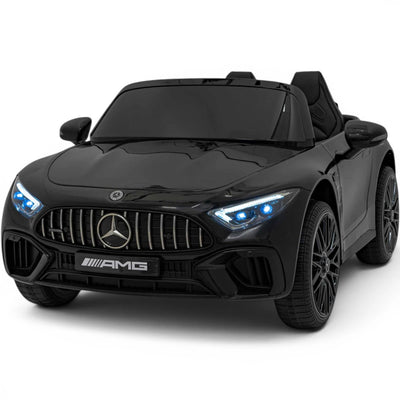 Coche Eléctrico para Niños MERCEDES SL63 Negro 4x4 2 LUGARES 24v c/ RUEDAS DE GOMA & ASIENTO DE PIEL