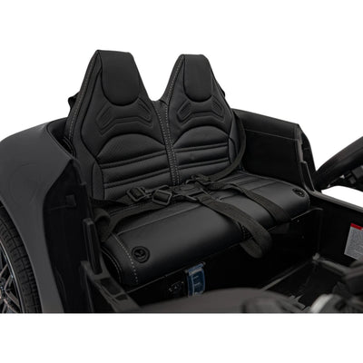 Coche Eléctrico para Niños MERCEDES SL63 Negro 4x4 2 LUGARES 24v c/ RUEDAS DE GOMA & ASIENTO DE PIEL