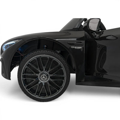 Coche Eléctrico para Niños MERCEDES SL63 Negro 4x4 2 LUGARES 24v c/ RUEDAS DE GOMA & ASIENTO DE PIEL