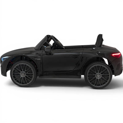 Coche Eléctrico para Niños MERCEDES SL63 Negro 4x4 2 LUGARES 24v c/ RUEDAS DE GOMA & ASIENTO DE PIEL