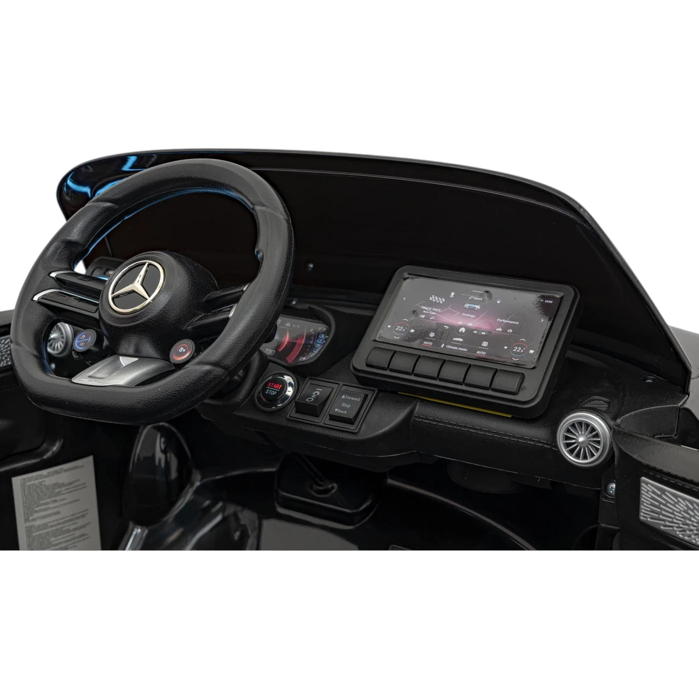Coche Eléctrico para Niños MERCEDES SL63 Negro 4x4 2 LUGARES 24v c/ RUEDAS DE GOMA & ASIENTO DE PIEL