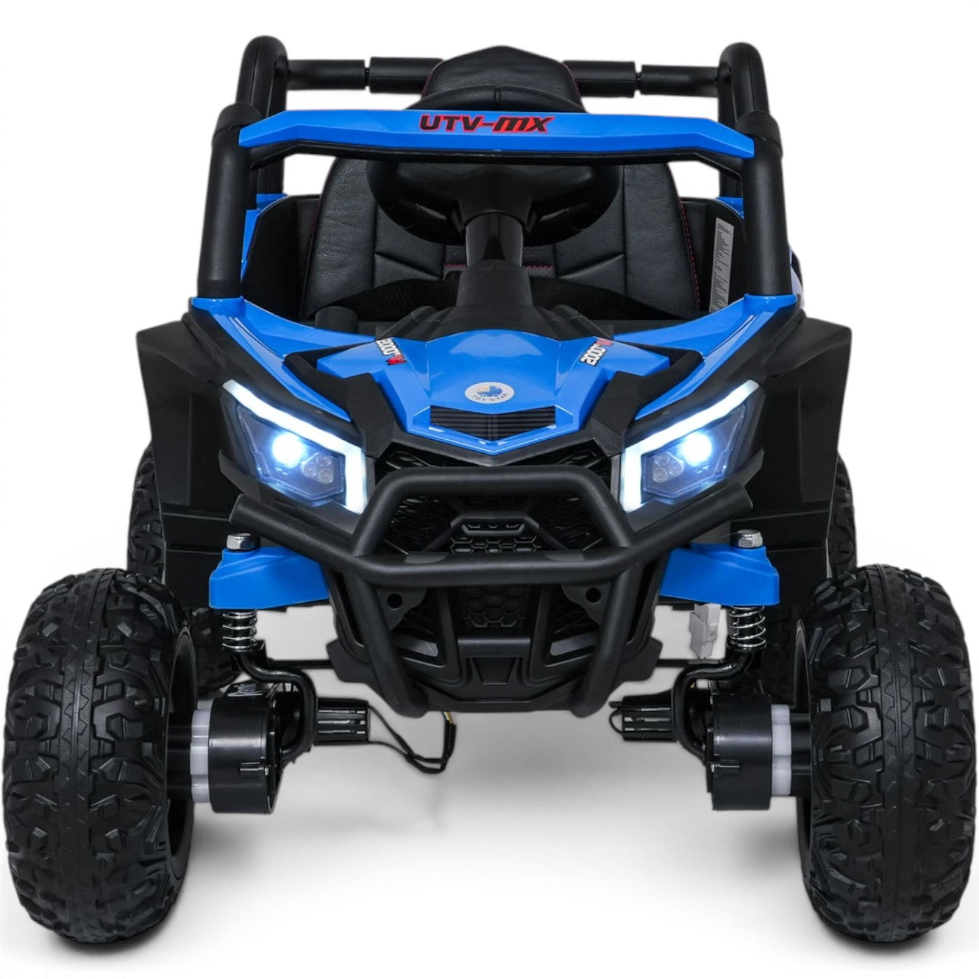 Coche Eléctrico para Niños Buggy UTV-MX 12v Azul BATERÍA DE LITIO c/ RUEDAS DE GOMA & ASIENTO DE PIEL
