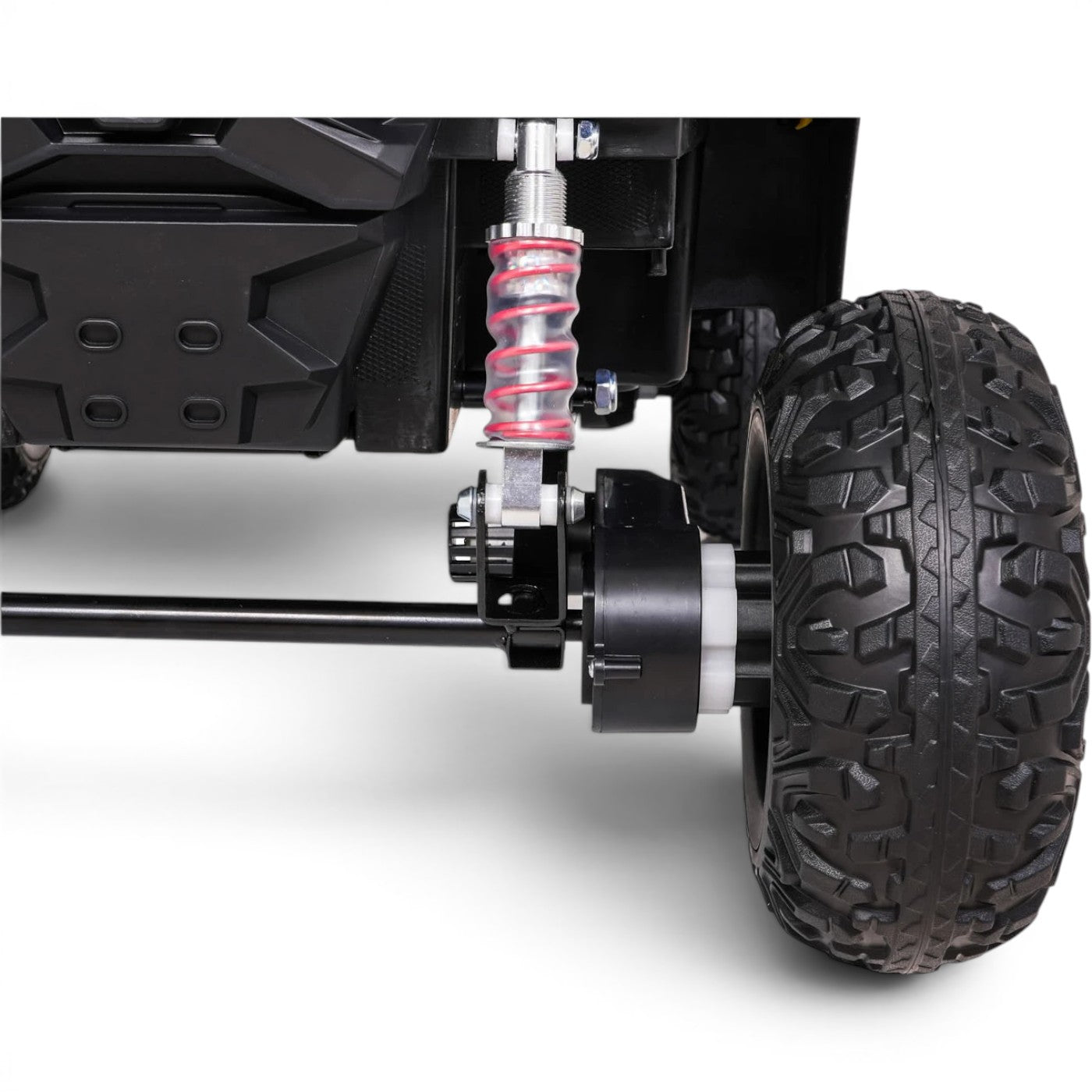 Coche Eléctrico para Niños Buggy UTV-MX 12v Rosa BATERÍA DE LITIO con RUEDAS DE GOMA y ASIENTO DE PIEL