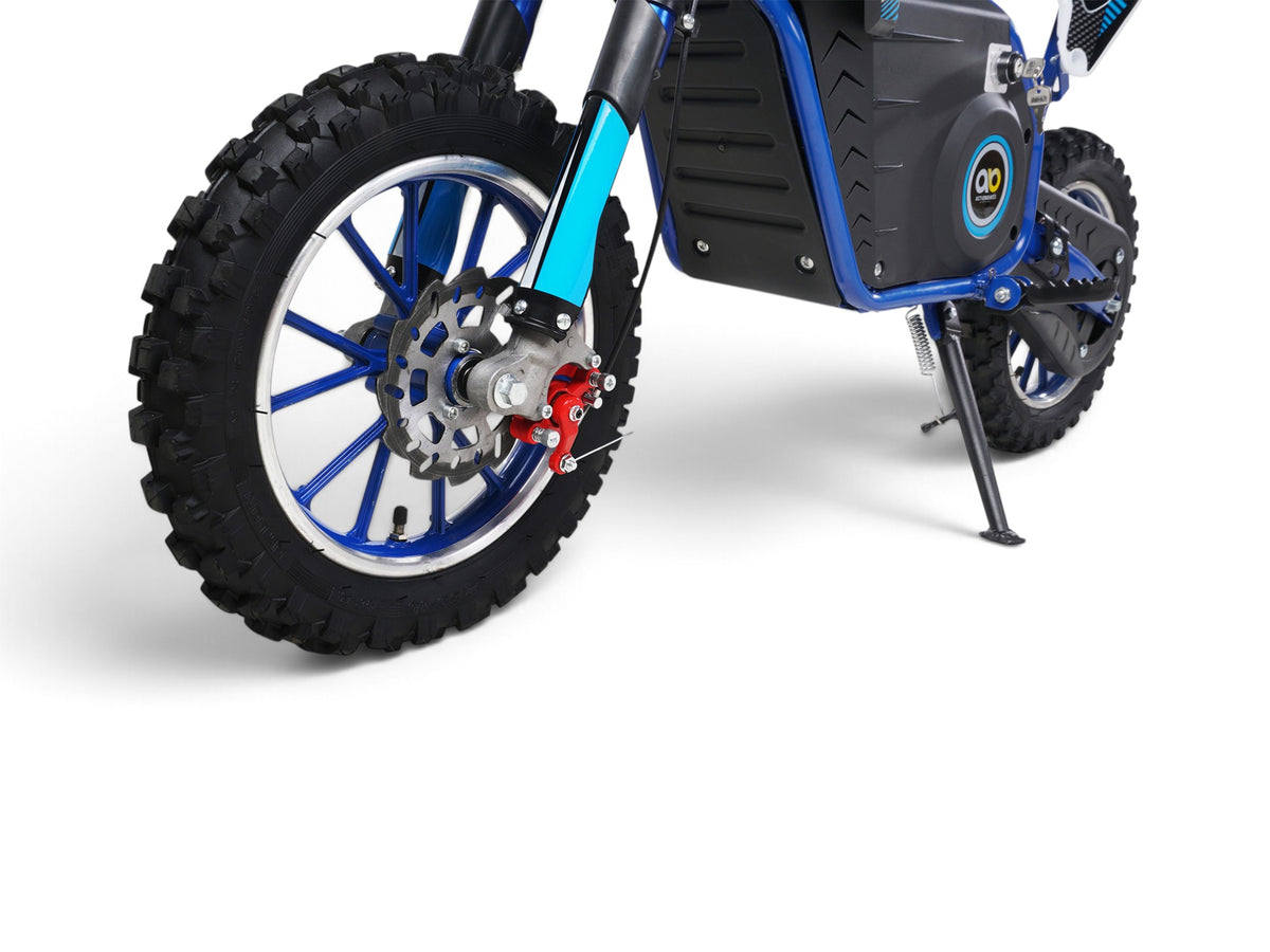 Mota de cross elétrica Viper azul