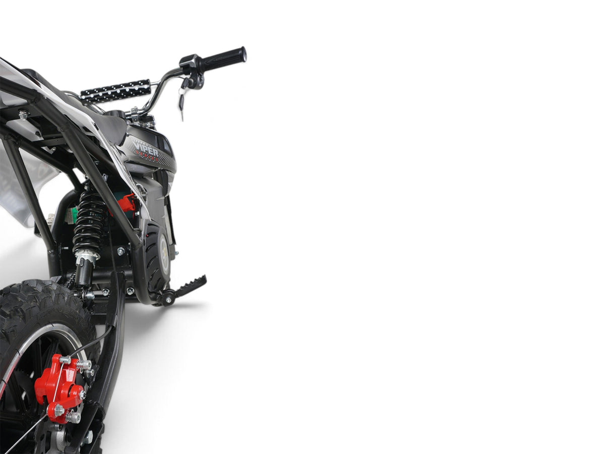 Mota de cross elétrica Viper preta