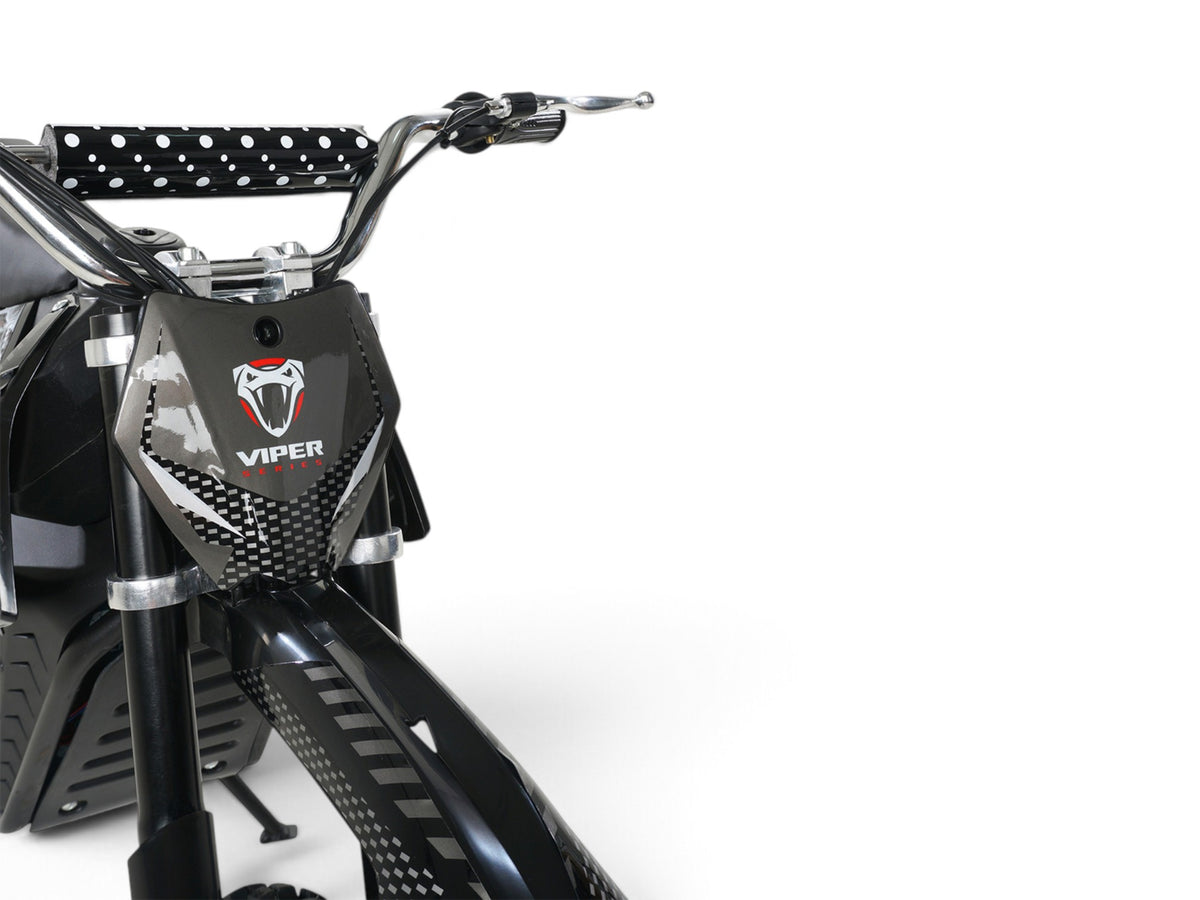 Mota de cross elétrica Viper preta
