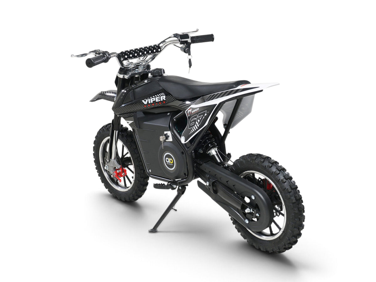 Mota de cross elétrica Viper preta