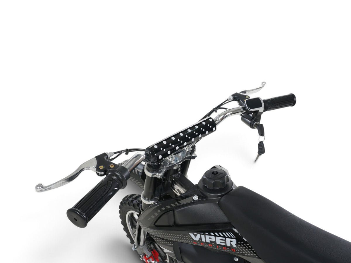 Mota de cross elétrica Viper preta