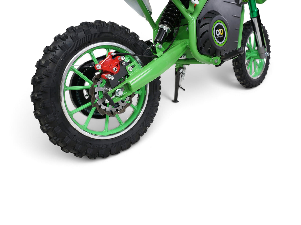 Mota de cross elétrica Viper verde
