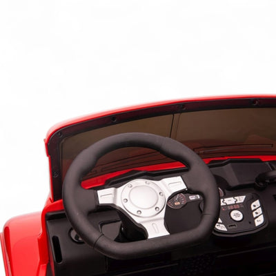 Coche Eléctrico para Niño FARM TRUCK 12v Rojo 4x4 c/ RUEDAS DE GOMA & ASIENTO DE PIEL