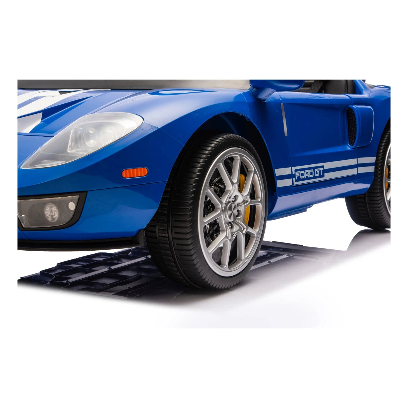 Coche Eléctrico para Niños FORD GT 24v Azul 4x4  c/ RUEDAS DE GOMA & ASIENTO DE PIEL