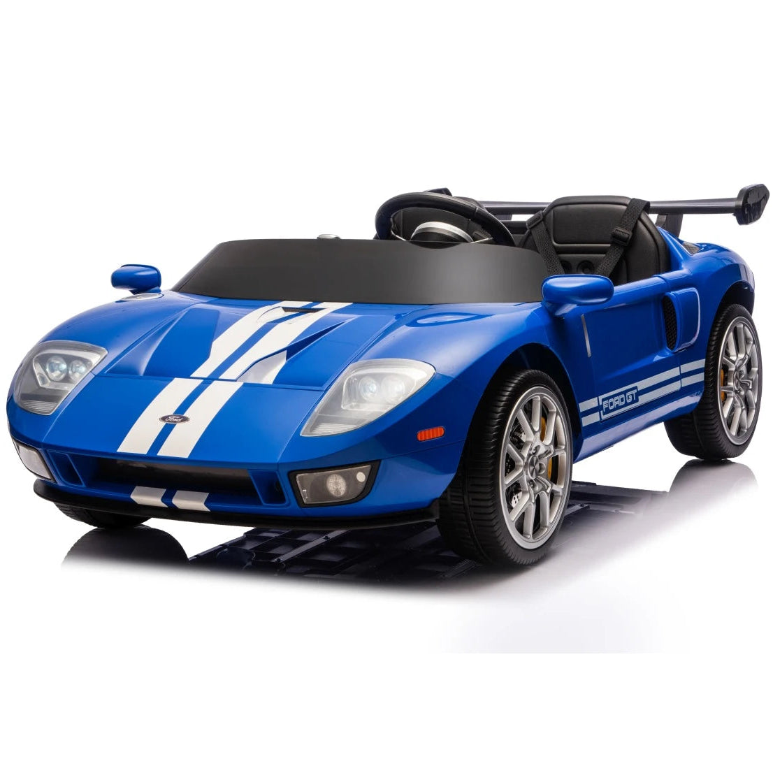Coche Eléctrico para Niños FORD GT 24v Azul 4x4  c/ RUEDAS DE GOMA & ASIENTO DE PIEL