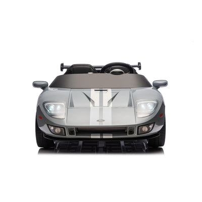 Coche Eléctrico para Niños FORD GT 24v Gris 4x4  c/ RUEDAS DE GOMA & ASIENTO DE PIEL
