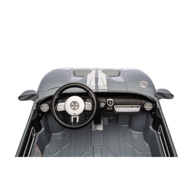 Coche Eléctrico para Niños FORD GT 24v Gris 4x4  c/ RUEDAS DE GOMA & ASIENTO DE PIEL