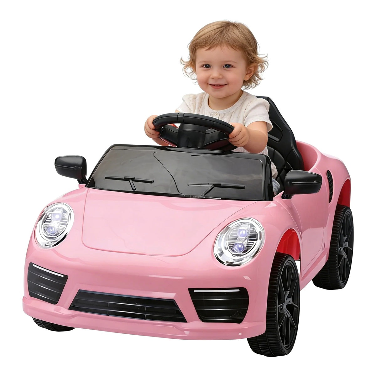 Carro Elétrico para Criança FUNDRIVE 12v Rosa