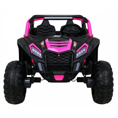 Coche Eléctrico para Niños BUGGY ATV RACING 24v Rosa c/ RUEDAS DE GOMA & ASIENTO DE PIEL