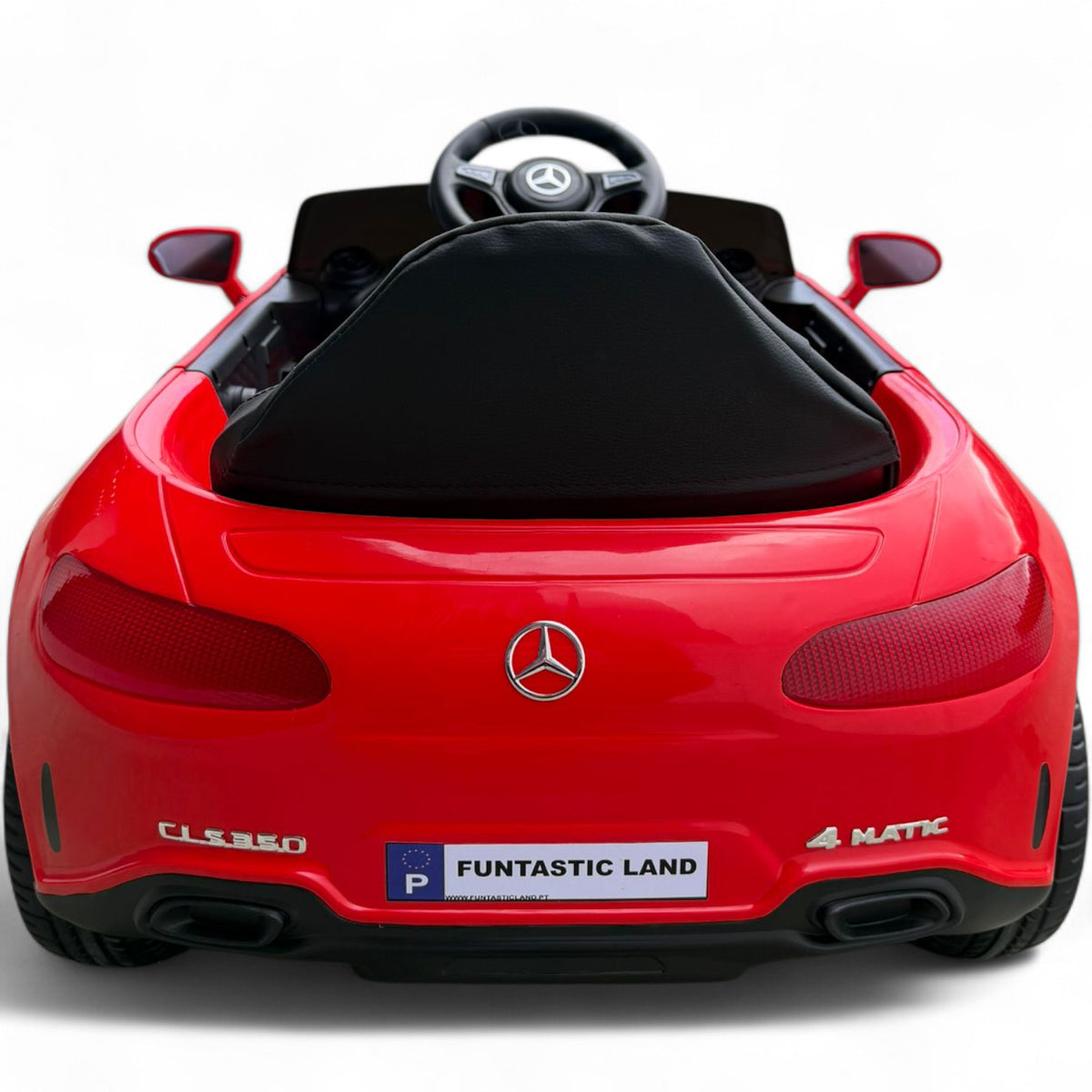 Mercedes CLS 350 12V Vermelho – carro elétrico para criança (vista 7)