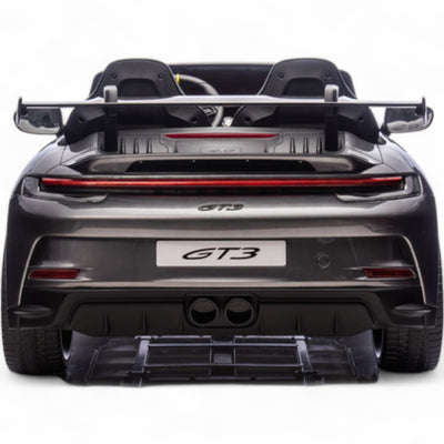 Coche Eléctrico para Niño PORSCHE 911 GT3 24v STRONG XXL Rosa c/ RUEDAS DE GOMA & ASIENTO DE PIEL Y VELVET