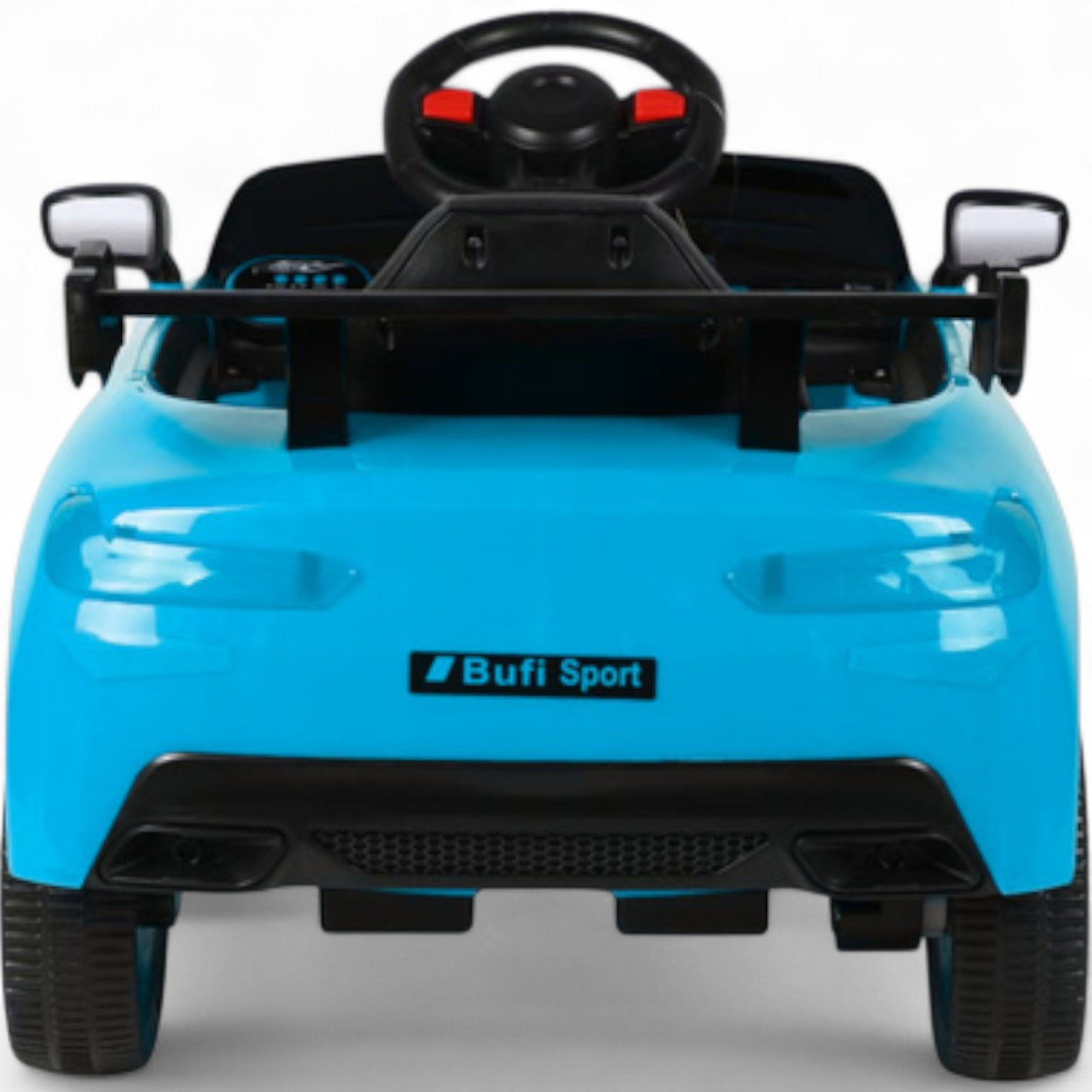 Coche Eléctrico para Niño R8 Style 12v Azul c/ RUEDAS DE GOMA & ASIENTO DE PIEL