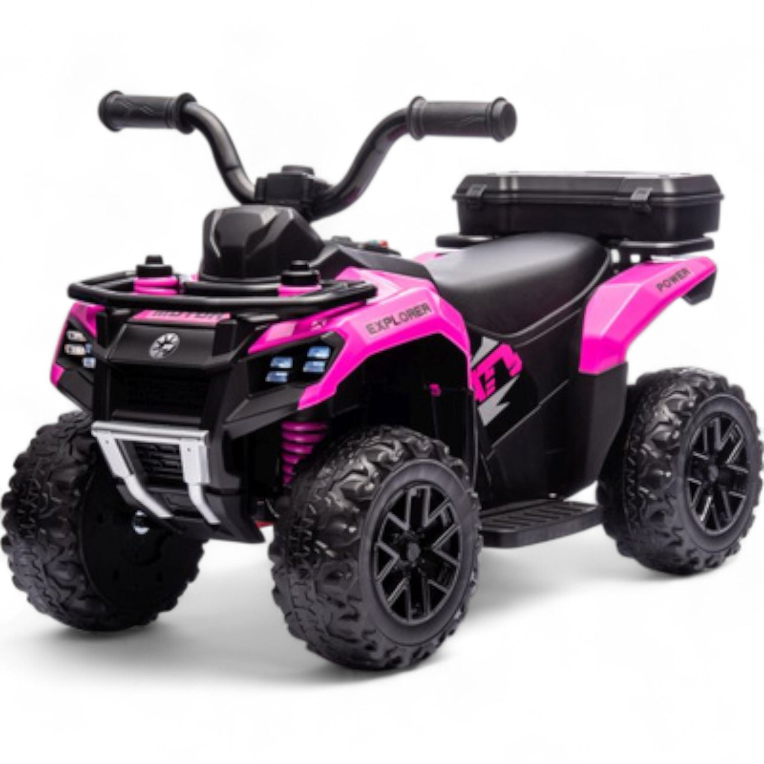 Mini Moto 4 Eléctrica para Niños 6v Verde