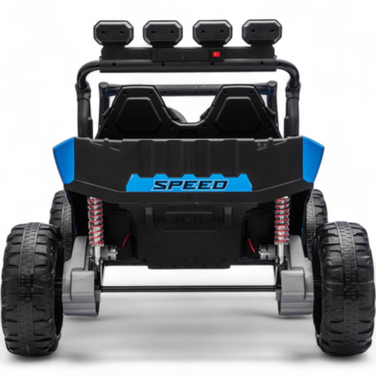 Coche Eléctrico para Niño BUGGY TURBO SPORT 4x4 24v Azul c/ RUEDAS DE GOMA & ASIENTO DE PIEL