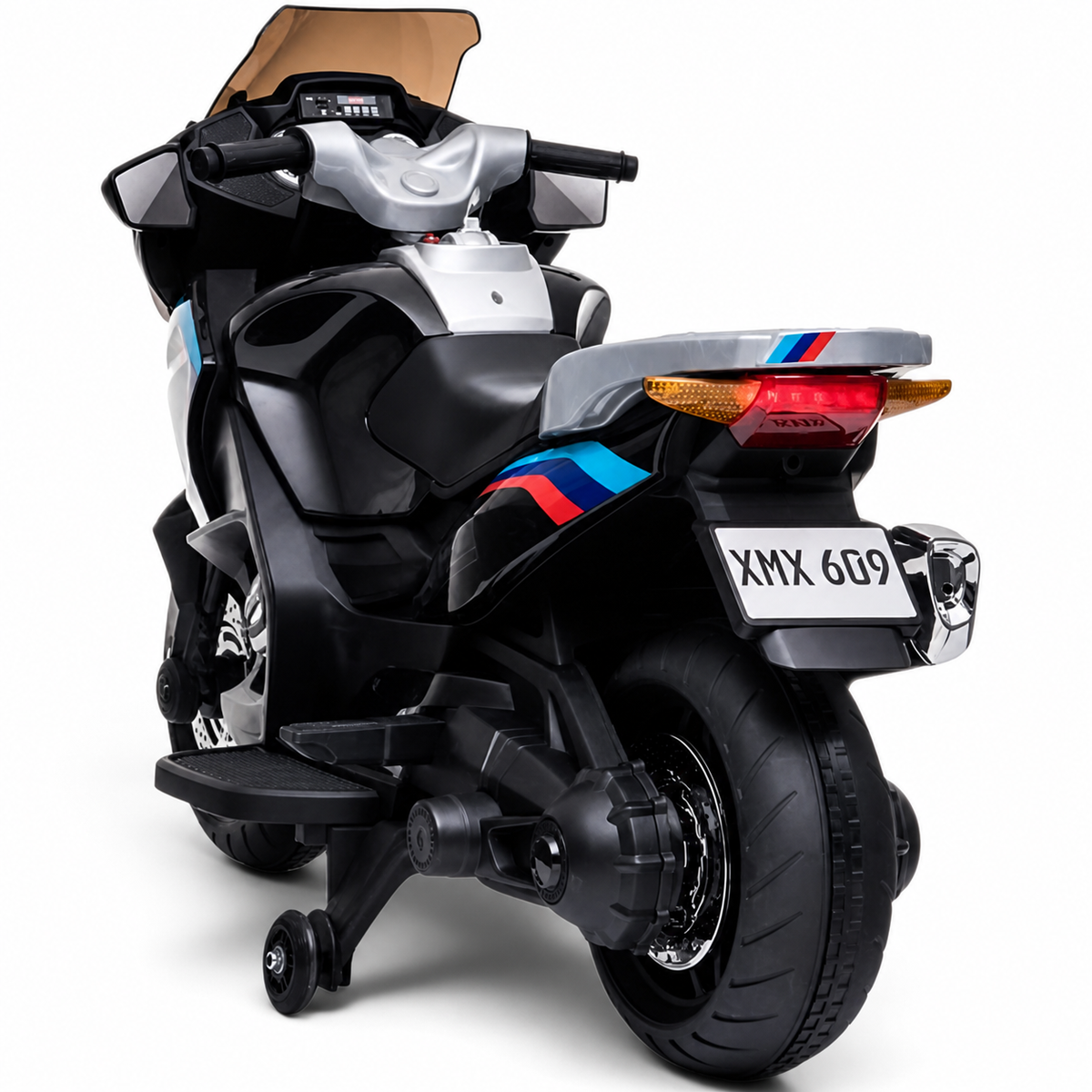 BM Style 12V Preta – mota elétrica para criança (vista 4)