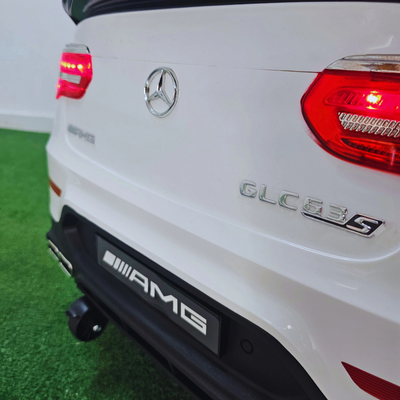 Coche Eléctrico para Niños MERCEDES GLC63S 4x4 12v Blanco 