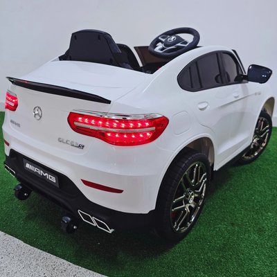 Coche Eléctrico para Niños MERCEDES GLC63S 4x4 12v Blanco 