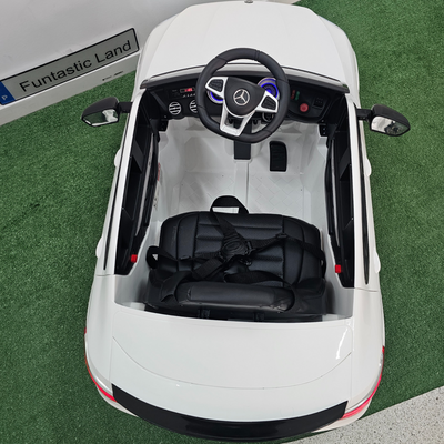 Coche Eléctrico para Niños MERCEDES GLC63S 4x4 12v Blanco 