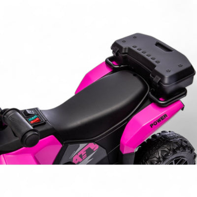 Mini Moto 4 Eléctrica para Niños 6v Verde