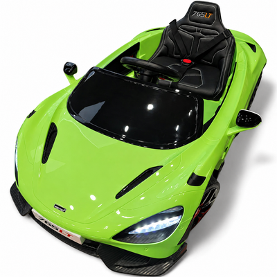 Coche Eléctrico para Niño McLaren 12v Verde c/ RUEDAS DE GOMA & ASIENTO DE PIEL