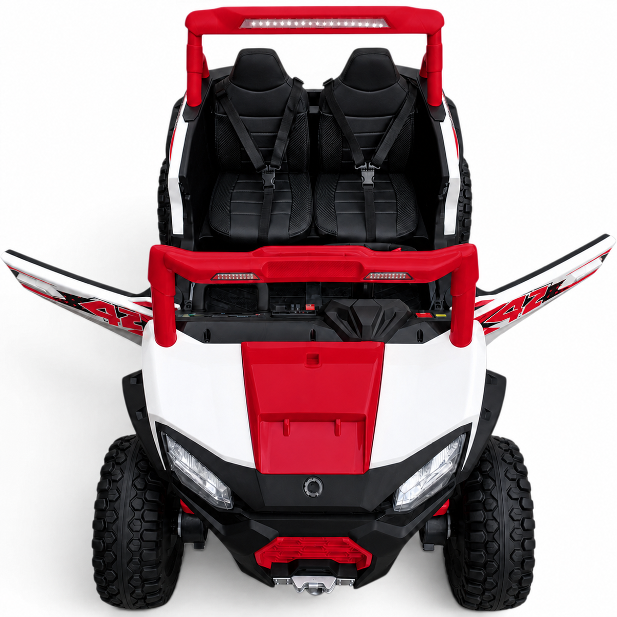 Buggy Pulsating 4x4 24V Vermelho – carro elétrico para criança (vista 10)