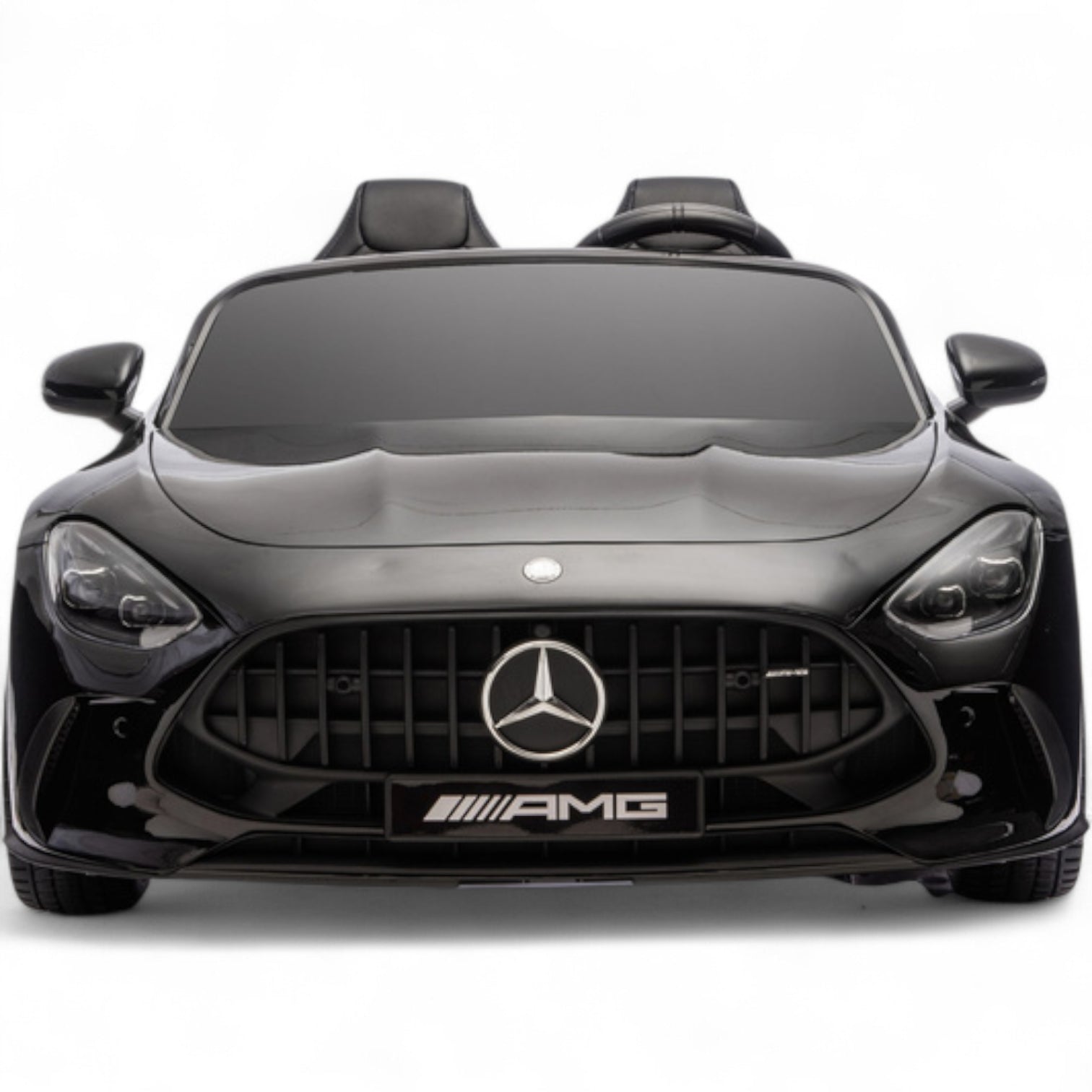 Coche Eléctrico para Niño MERCEDES GT63 24v STRONG XXL Negro Metalizado c/ MP4, RUEDAS DE GOMA & ASIENTO DE PIEL